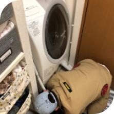 洗濯機排水溝の下水臭対策が出来ない・・・
