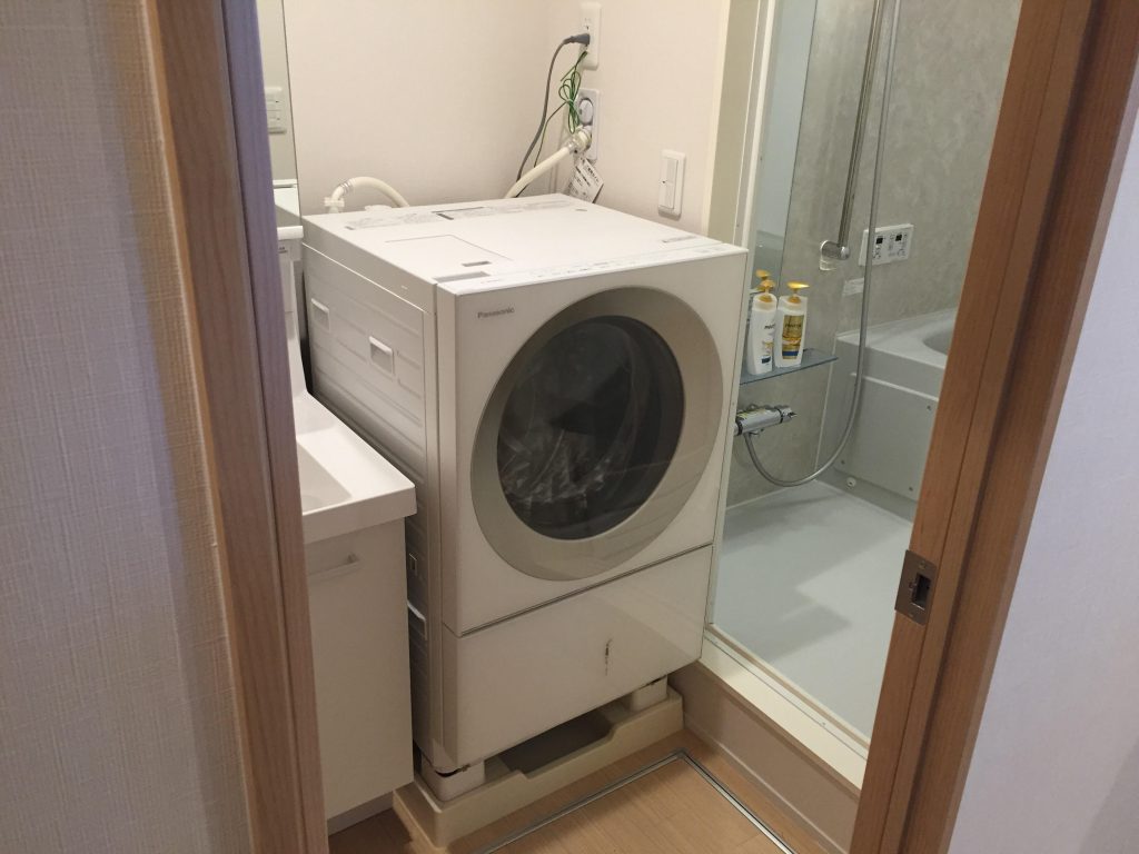 杉並区にて洗濯機の取り付け依頼を頂きました