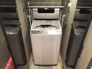 横浜市西区にて洗濯機の取り付け依頼を頂きました