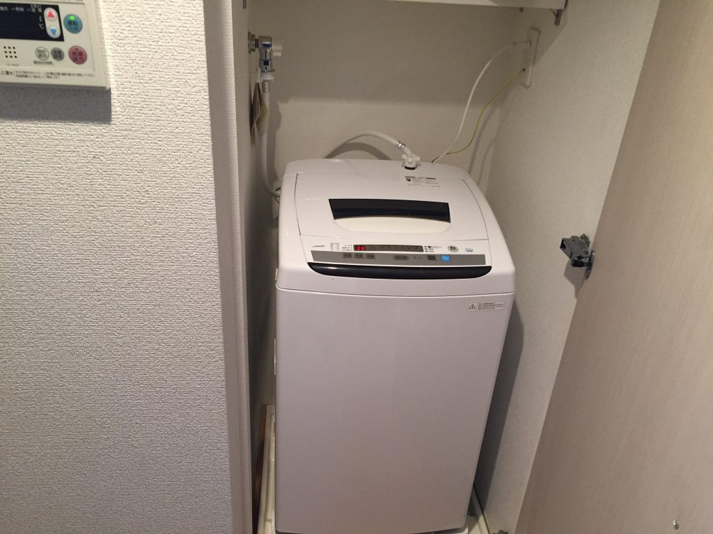 荒川区にて洗濯機の取り付け依頼を頂きました