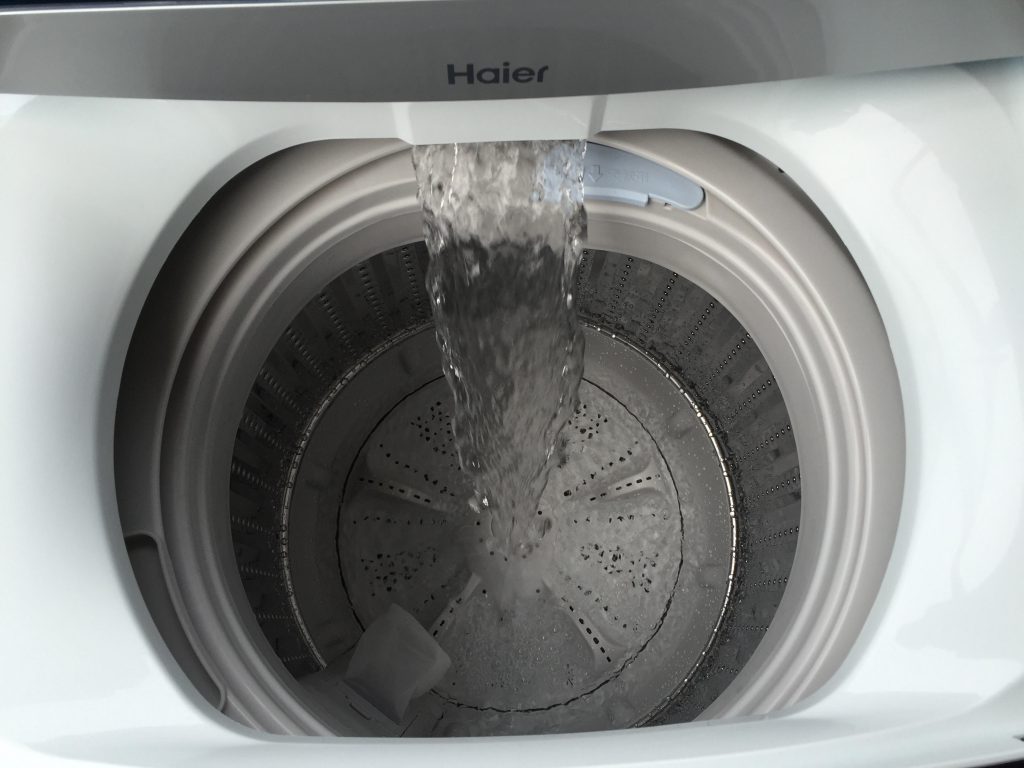 横浜市中区にて洗濯機の取り付け依頼を頂きました