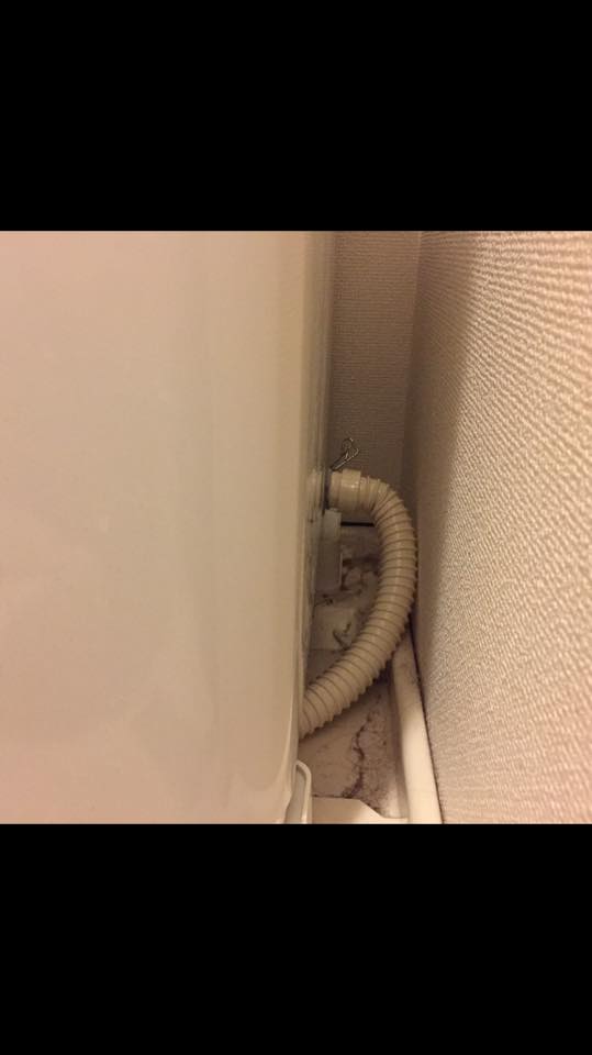 渋谷区にて洗濯機の取り付け依頼を頂きました