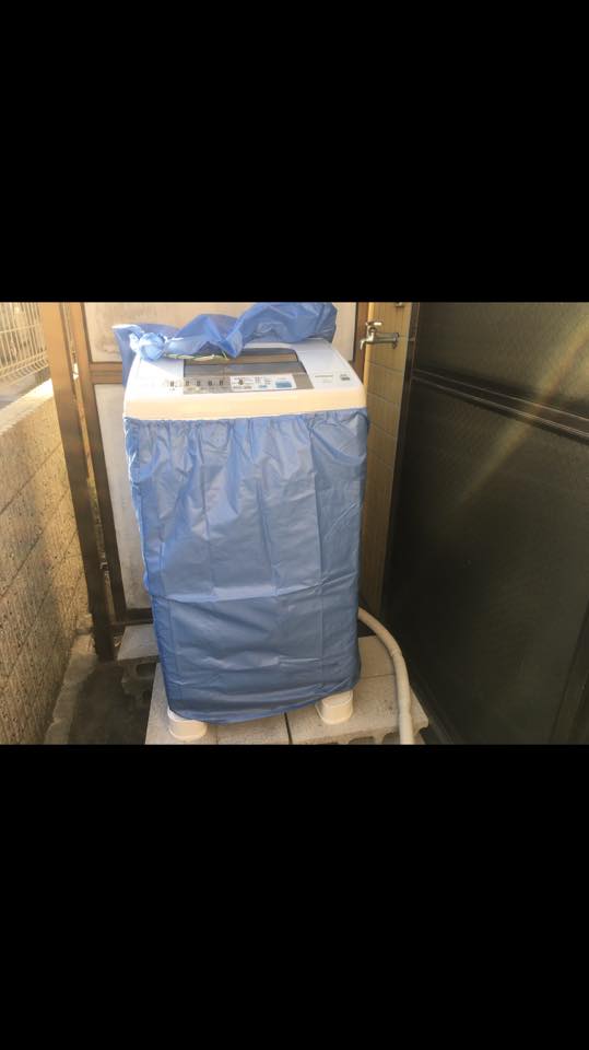 新宿区にて洗濯機の取り付け依頼を頂きました