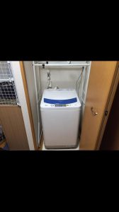 世田谷区にて洗濯機の取り付け依頼を頂きました