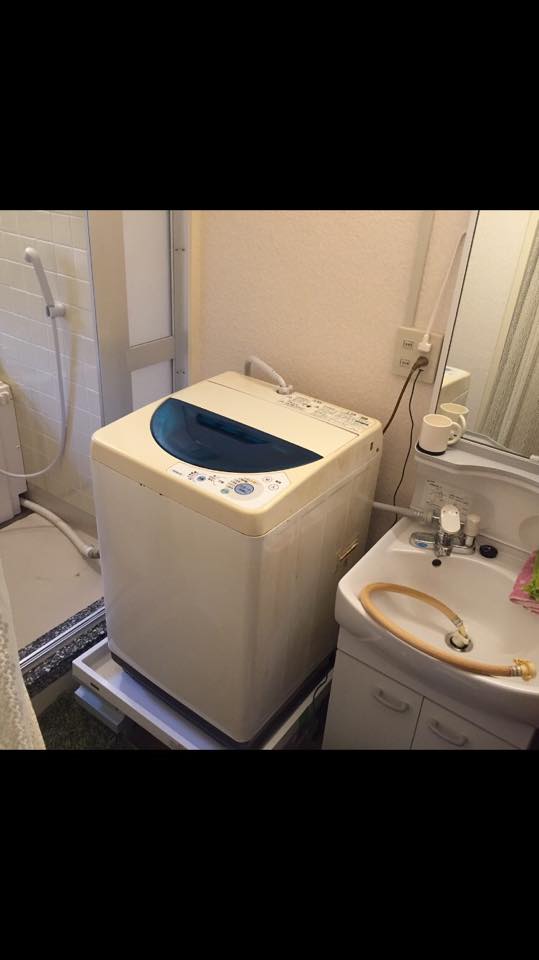 中野区にて洗濯機の取り付け依頼を頂きました