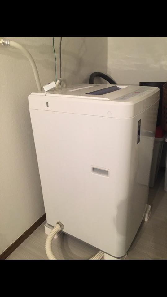 板橋区にて洗濯機の取り付け依頼を頂きました