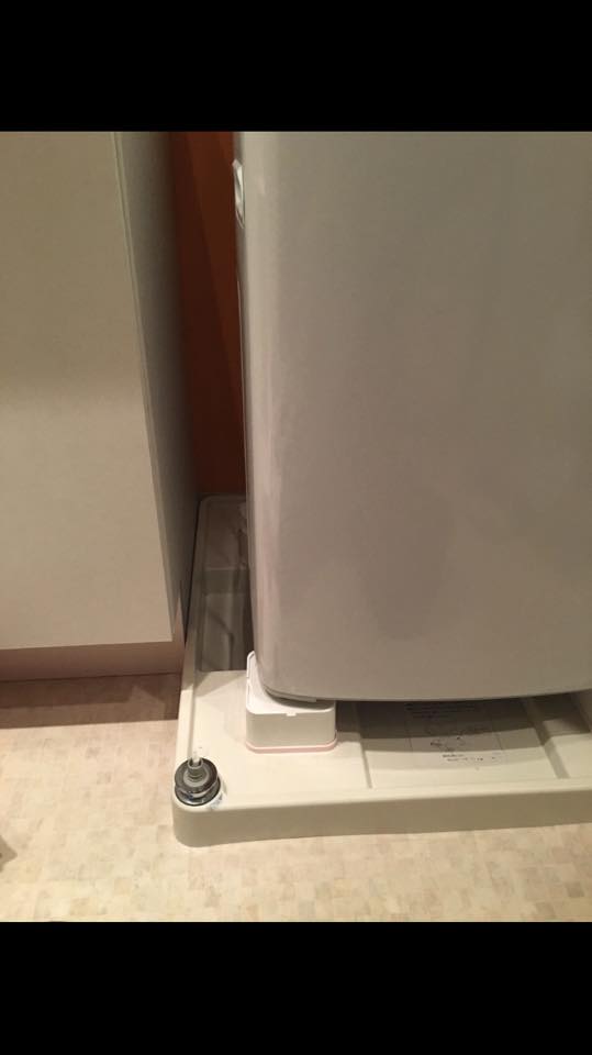 江東区にて洗濯機の取り付け依頼を頂きました。