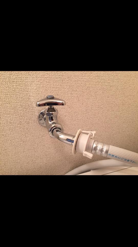 世田谷区にて洗濯機の取り付け依頼を頂きました