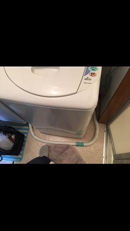 中野区にて洗濯機の取り付け依頼を頂きました