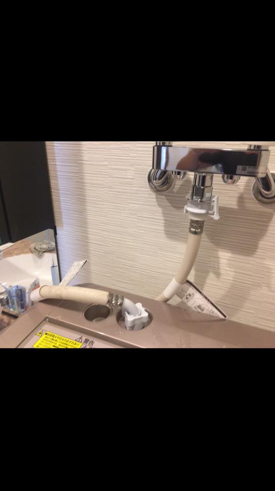 横浜市神奈川区にて洗濯機の取り付け依頼を頂きました