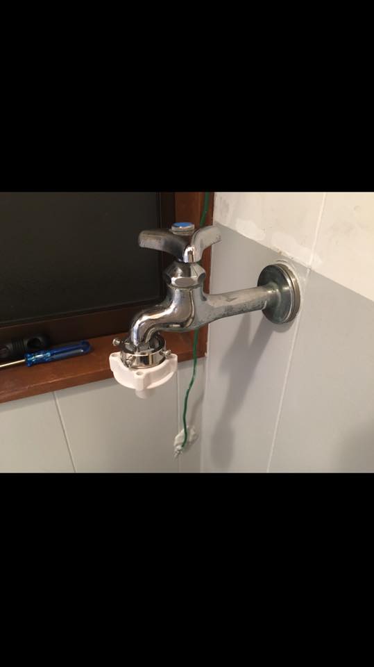 中野区にて洗濯機の取り付け依頼を頂きました