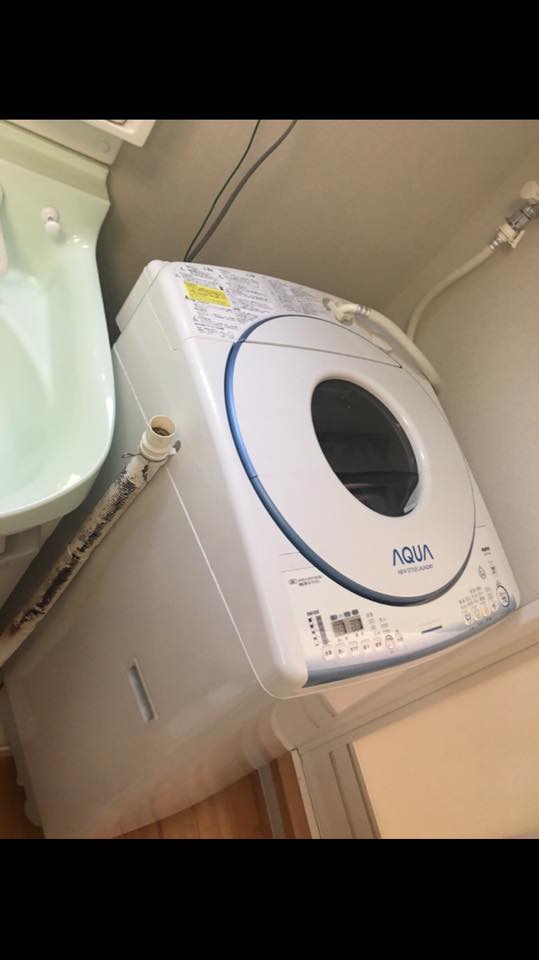 横浜市南区にて洗濯機の取り付け依頼を頂きました