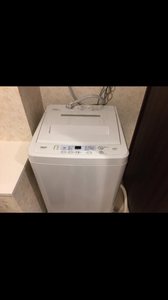 横浜市青葉区にて洗濯機の取り付け依頼を頂きました