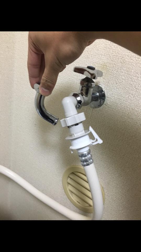 横浜市保土ヶ谷区にて洗濯機の取り付け依頼を頂きました