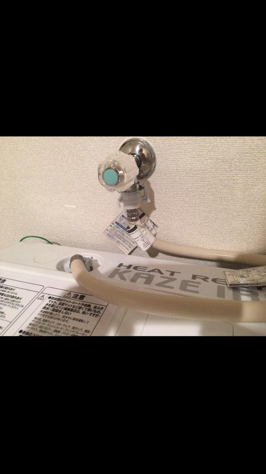 川崎市幸区にて洗濯機の取り付け依頼を頂きました