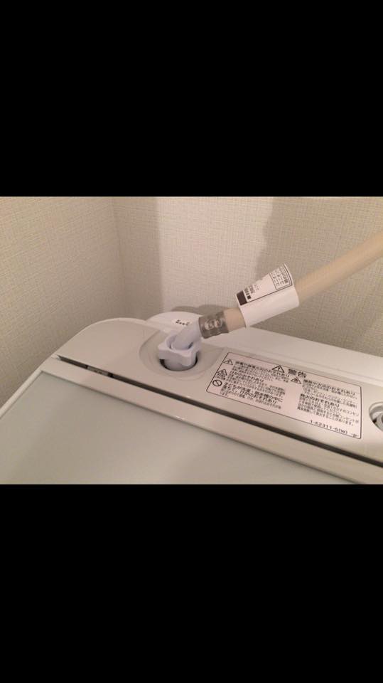 横浜市緑区にて洗濯機の取り付け依頼を頂きました