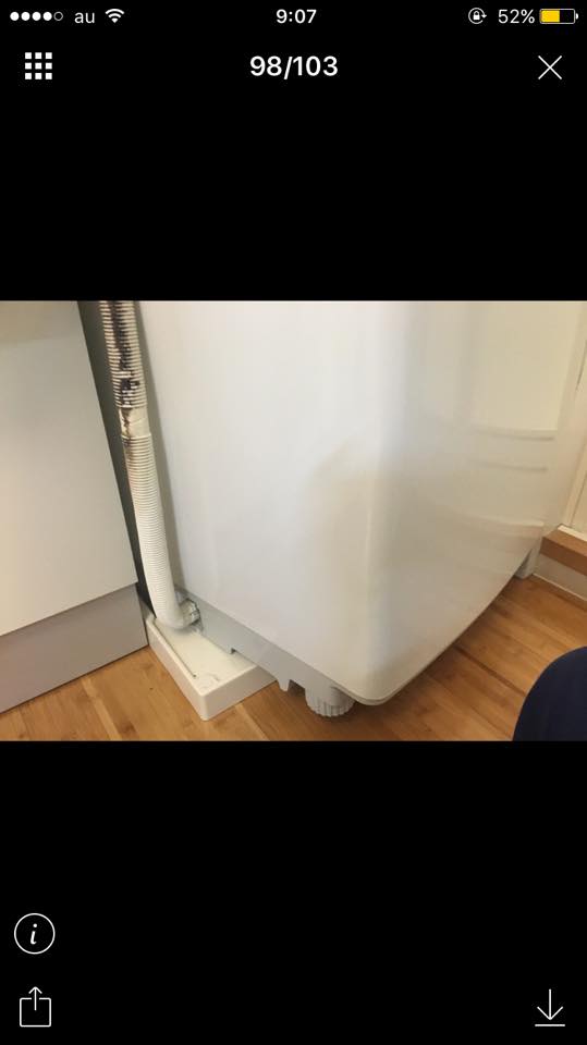 横浜市南区にて洗濯機の取り付け依頼を頂きました