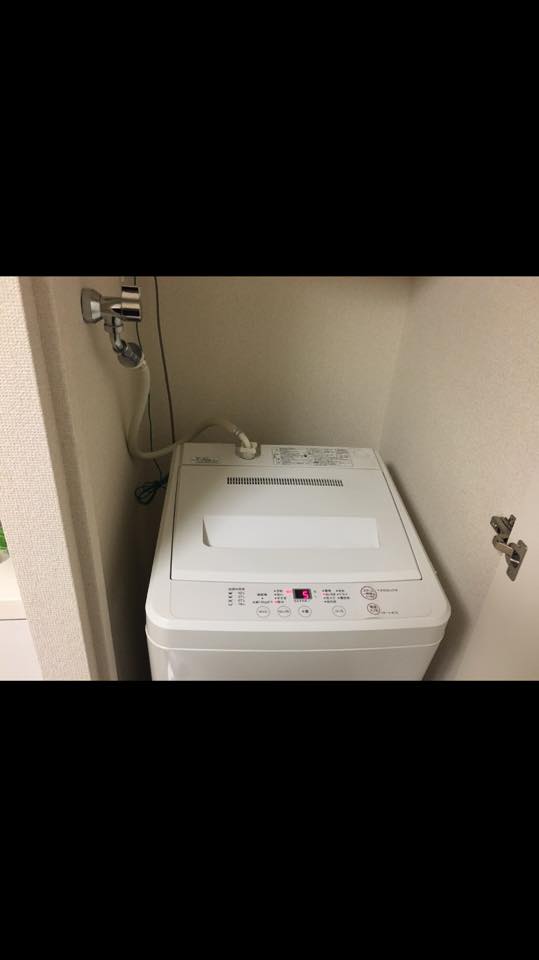 横浜市瀬谷区にて洗濯機の取り付け依頼を頂きました