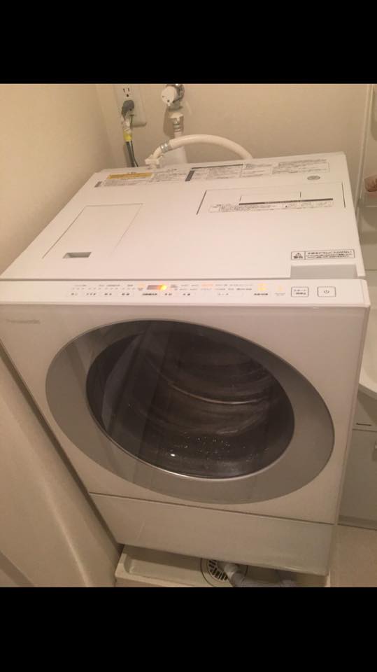 府中市にて洗濯機の取り付け依頼を頂きました