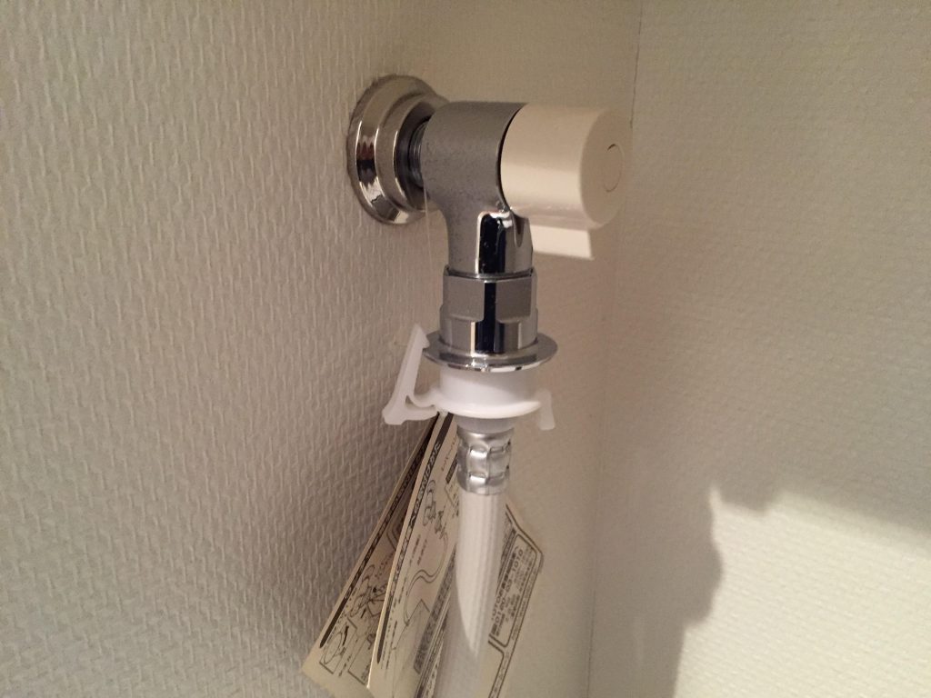 荒川区にて洗濯機の取り付け依頼を頂きました