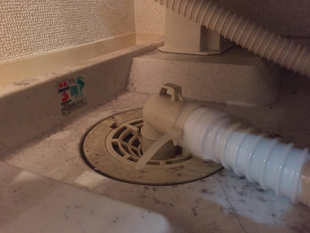 都筑区にて洗濯機の取り付け依頼を頂きました