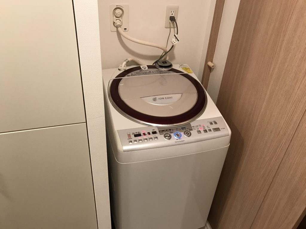 東京都小金井市にて洗濯機の取り付け依頼を頂きました