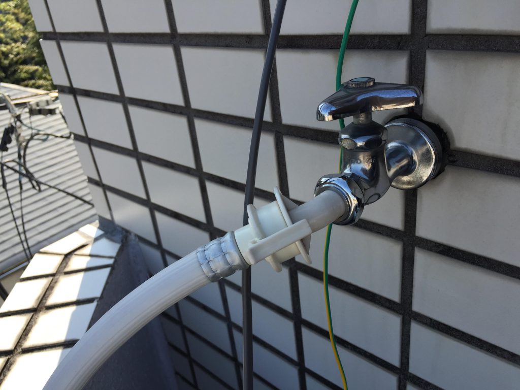 川崎区にて洗濯機の取り付け依頼を頂きました