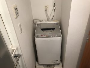 武蔵野市にて洗濯機の取り付け依頼を頂きました