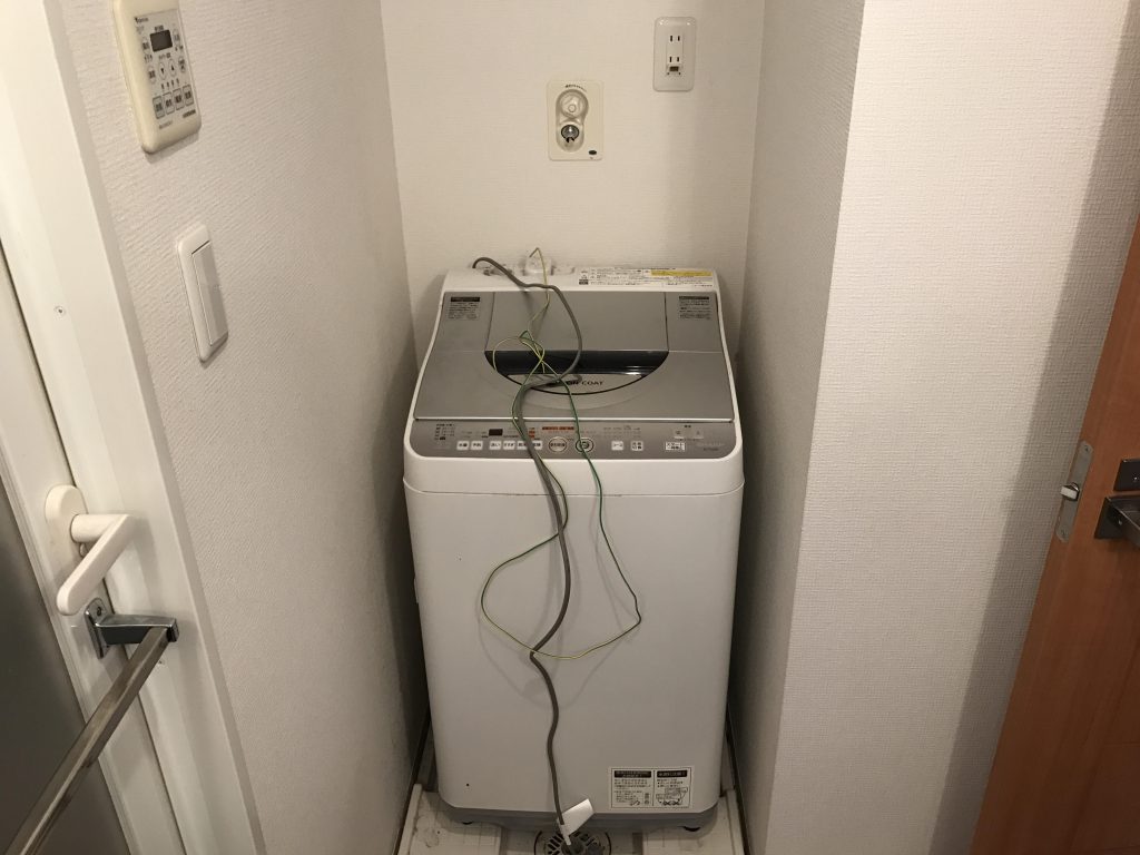 武蔵野市にて洗濯機の取り付け依頼を頂きました