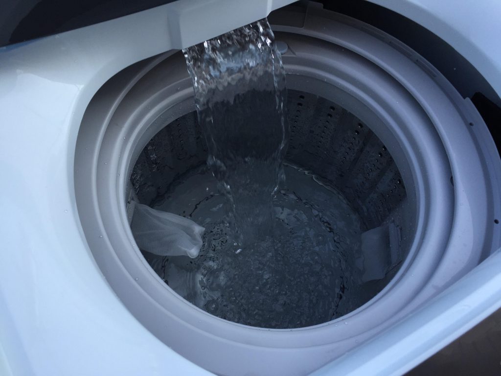 川崎区にて洗濯機の取り付け依頼を頂きました