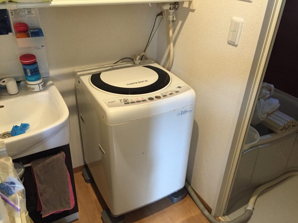 鶴見区にて洗濯機の取り付け依頼を頂きました