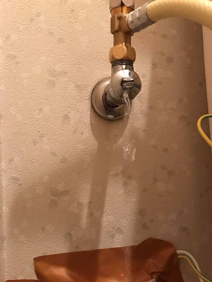 品川区にてトイレの水漏れ修理に行ってきました