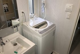 東京都三鷹市にて洗濯機の取り付け依頼を頂きました