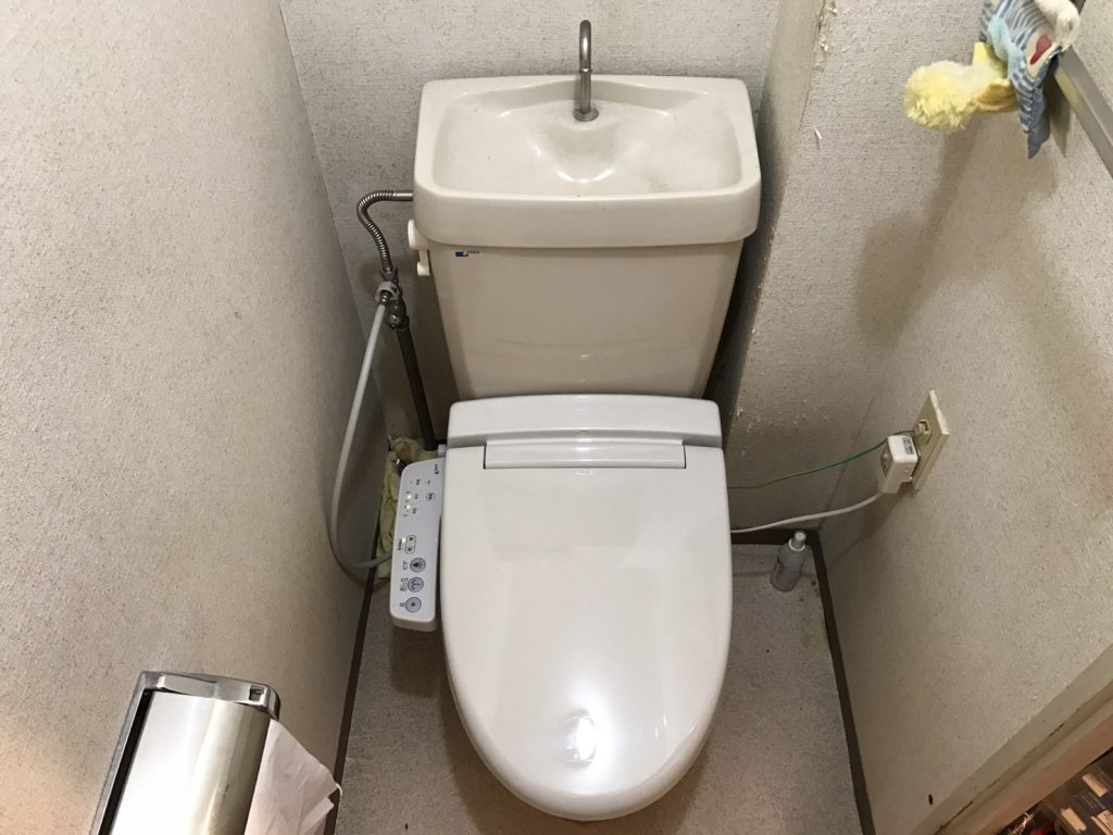 東京都葛飾区にてトイレの水漏れ修理に行ってきました