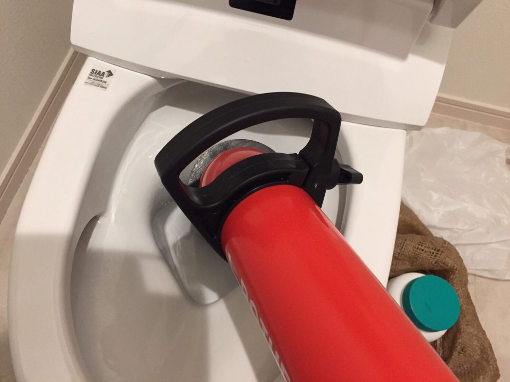 東京都文京区にてトイレ詰まりのご依頼を頂きました