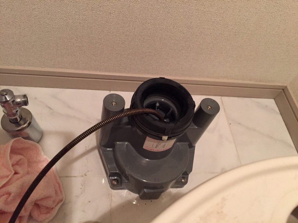 東京都墨田区にてトイレつまりの修理依頼を頂きました