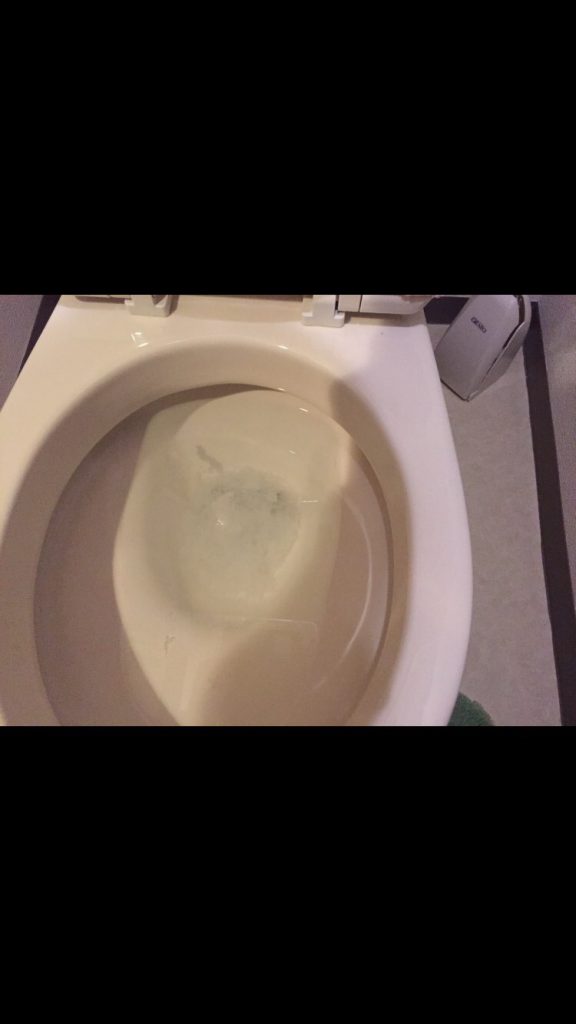 東京都板橋区にてトイレつまりの修理依頼を頂きました