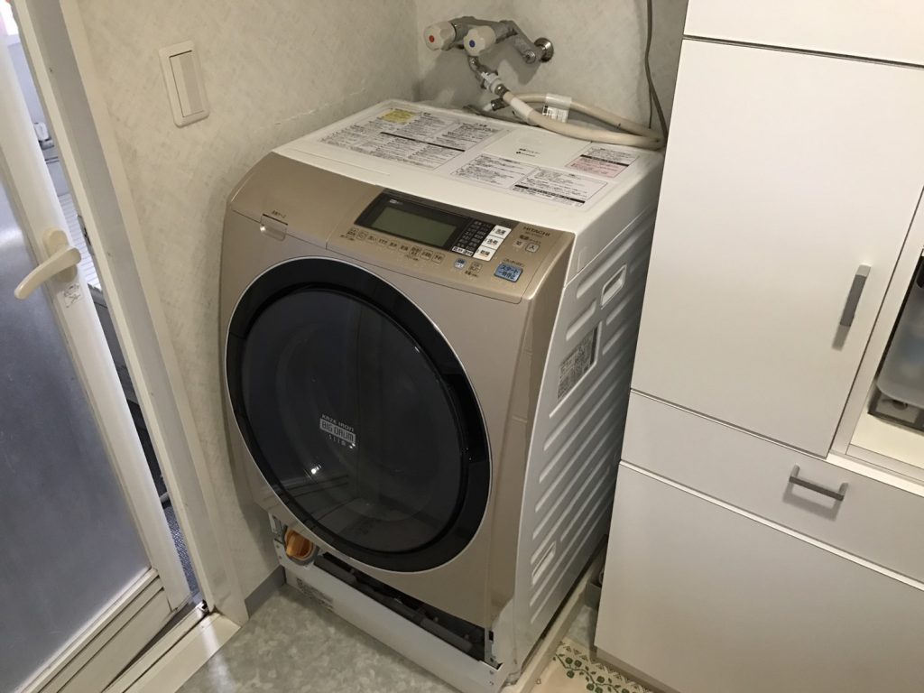 横浜市都筑区で洗濯機排水口のつまりを修理してきました