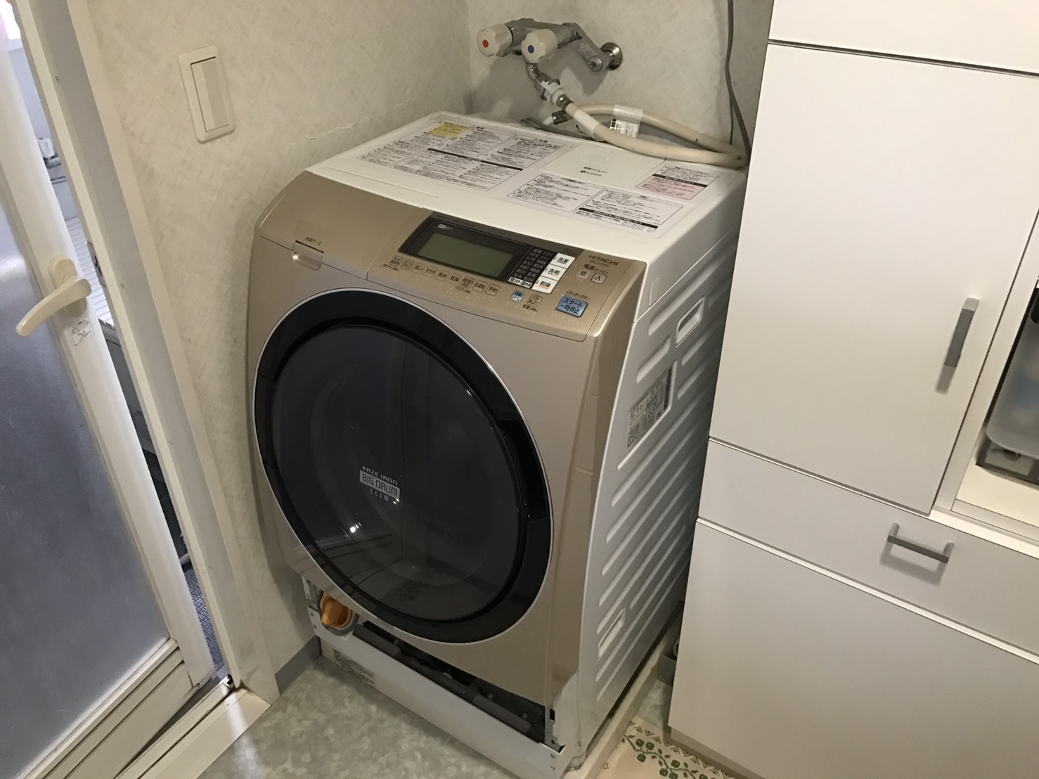 横浜市都筑区で洗濯機排水口のつまりを修理してきました