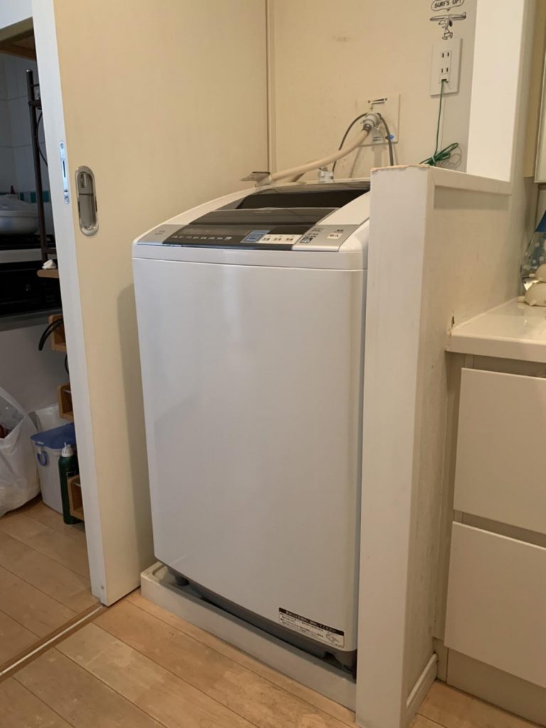 横浜市保土ヶ谷区で洗濯機の蛇口の水漏れ修理をしてきました